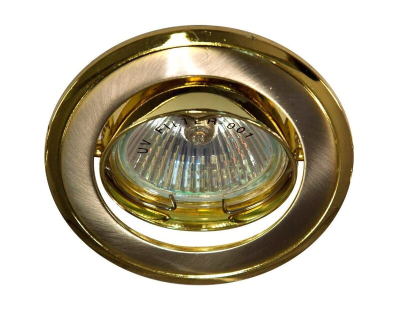 Светильник потолочный, MR11 G4.0 титан-золото, 301T-MR11 17528