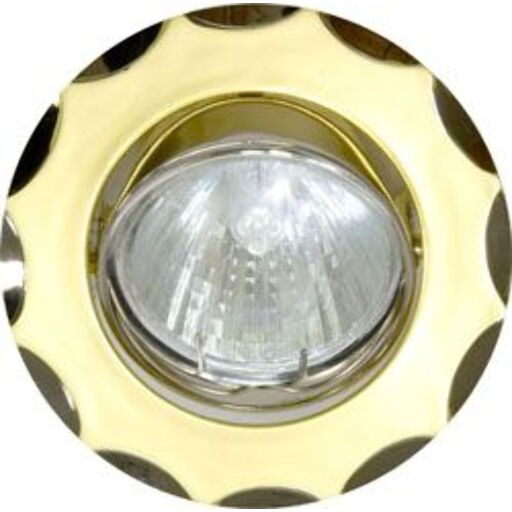 Светильник потолочный, MR16 G5.3 жемчужное золото-титан, 703 15173
