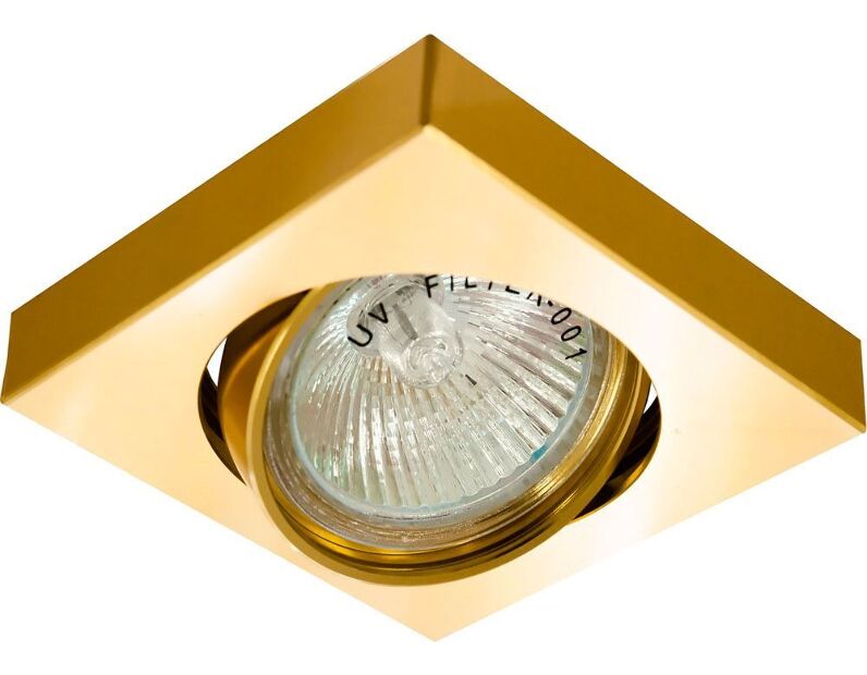 Светильник потолочный, MR16 50W G5.3 золото, DL163 17956