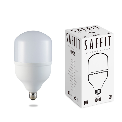 Лампа светодиодная SAFFIT SBHP1025 E27 25W 4000K 55105