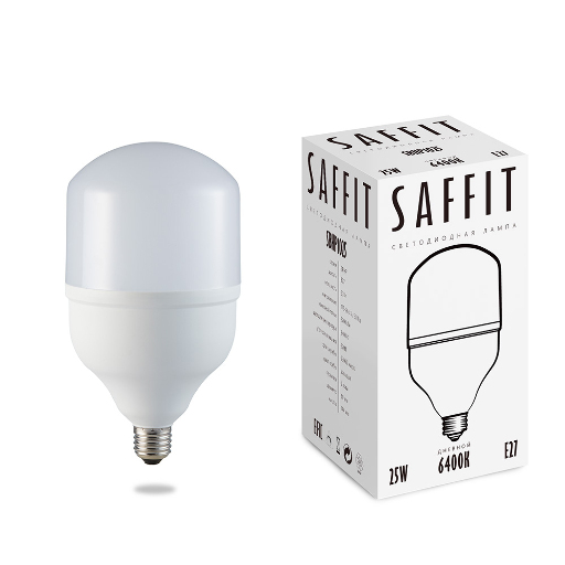 Лампа светодиодная SAFFIT SBHP1025 E27 25W 6400K 55106