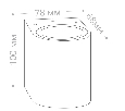 Светильник садово-парковый Feron DH014, GU10 230V, черный 11866
