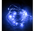 Светодиодная гирлянда Feron CL570 линейная синий 2м + 0.5м с питанием от батареек 32367