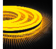 Cветодиодная LED лента Feron LS721 неоновая, 144SMD(2835)/м 12Вт/м  50м IP67 220V желтый 32715