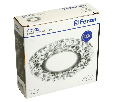 Светильник встраиваемый с белой LED подсветкой Feron CD905 потолочный MR16 G5.3 белый 28848