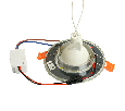 Светильник встраиваемый с белой LED подсветкой Feron CD905 потолочный MR16 G5.3 белый 28848