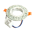 Светильник встраиваемый с белой LED подсветкой Feron CD905 потолочный MR16 G5.3 белый 28848