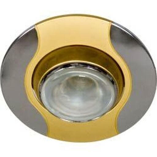 Светильник потолочный, R50 E14 золото-хром, 020-R50 17668