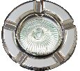 Светильник встраиваемый Feron 098T-MR16 потолочный MR16 G5.3 серый-хром 17639