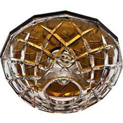 Светильник потолочный, JCD9 35W G9 с прозрачным стеклом, коричневый, JD179 18840