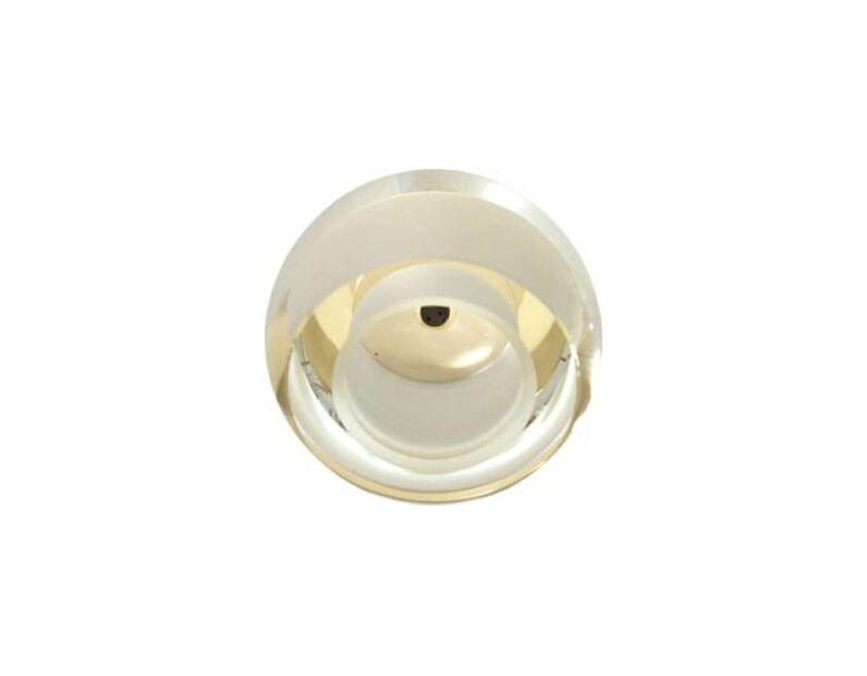Светильник потолочный, JC G4 с прозрачным стеклом, золото, DL8048 17237