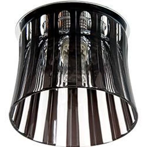 Светильник потолочный, JCD9 G9 с черным стеклом, с лампой, CD2318 18673