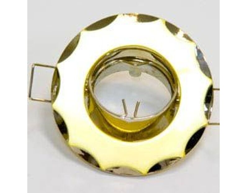 704 матовое золото-титан MR11/G5.3/ MAT-GD-TN светильник встраиваемый, цветное литье 15190