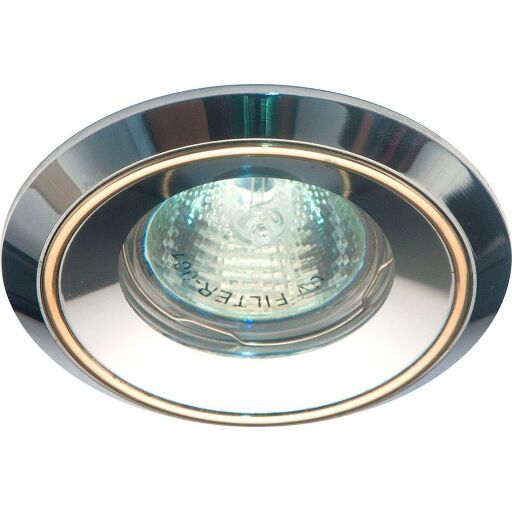Светильник потолочный, MR16 G5.3 матовый хром, золото,DL1024 20142