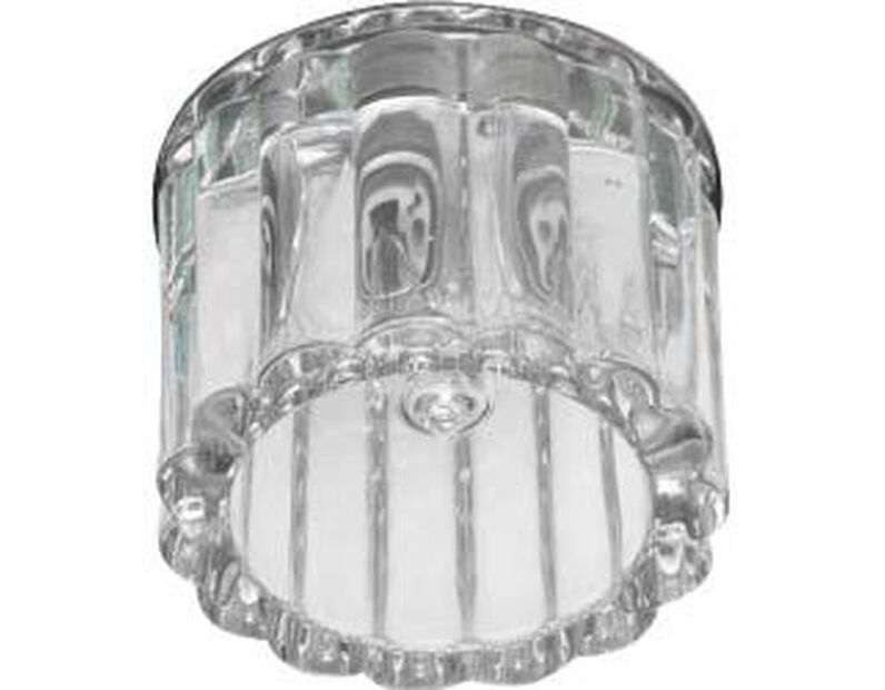 Светильник потолочный,JCD9 35W G9,прозрачный,хром (с лампой), JD102 18992