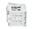 Монтажная пружинная клемма STEKKER для подключения фазных проводников 3 полюса, без креплений, LD294-4003 32734