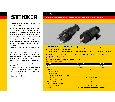 Вилка прямая STEKKER RPG16-21-441 с заземляющим контактом, каучук 250В, 16A, IP44, черная (В 16-001) 32748