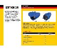 Розетка STEKKER PST16-50-441 переносная одноместная с заземляющим контактом, пластик 250В, 16А, IP44, черная 32848