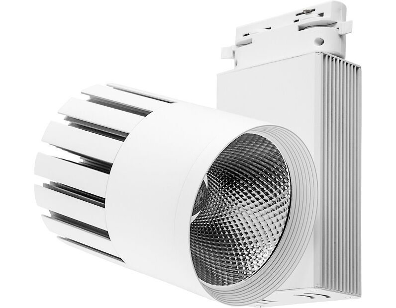 Светодиодный светильник Feron AL105 трековый на шинопровод 20W 4000K, 35 градусов, белый,  3-х фазный 32947