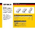 Выключатель STEKKER PSW10-32-20 двухклавишный открытой установки, 250В, 10А, IP20, с подсветкой, белый, серия Basic 39030