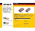 Cтроительно-монтажные клеммы STEKKER для подключения фазных проводников 2 полюса, LD222-422 39035