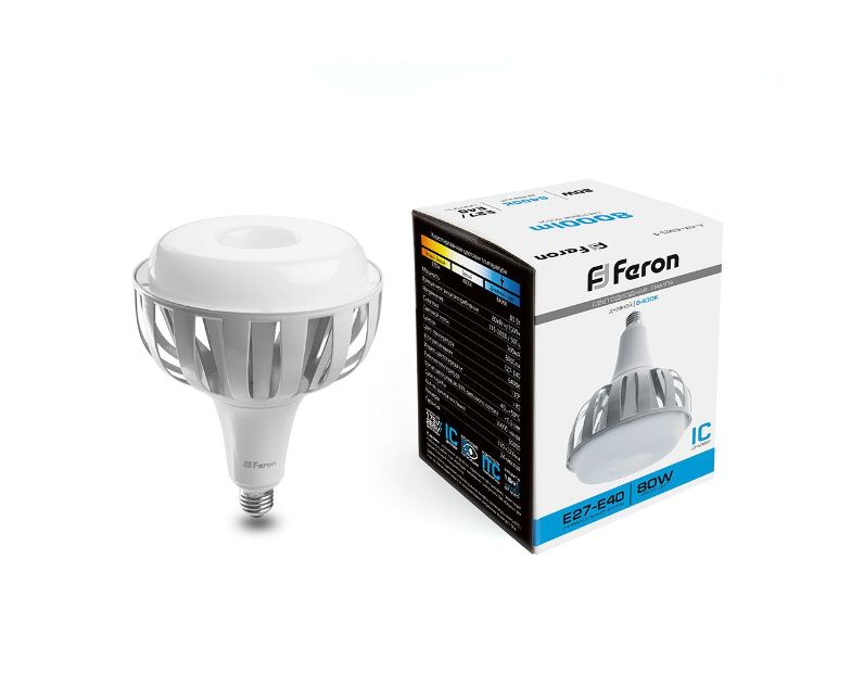Лампа светодиодная Feron LB-651 E27-E40 80W 6400K 38095
