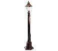 Светильник садово-парковый Feron PL596 столб 60W 230V E27, коричневый 41173