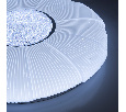Светодиодный управляемый светильник накладной Feron AL4053 тарелка 72W 3000К-6000K белый 41232