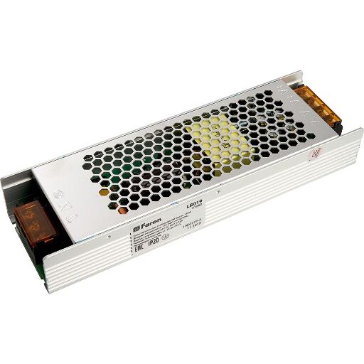 Трансформатор электронный для светодиодной ленты 150W 24V (драйвер), LB019 41060
