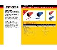 Розетка переносная одноместная STEKKER RST16-21-44 с заземлением, с крышкой, каучук 230В, 16А, IP44, красный (РА 16-005) 39195