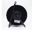 Удлинитель на металлической катушке Stekker PRF01-41-30, 30м, 4 гнезда с/з, 3*2,5, черный, серия Professional 39221