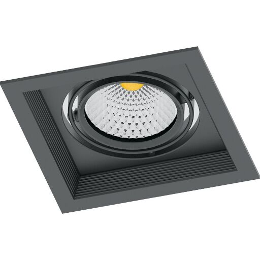 Светодиодный светильник Feron AL201 карданный 1x12W 4000K 35 градусов ,черный 41289