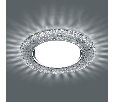 Светильник встраиваемый с белой LED подсветкой Feron CD4043 потолочный GX53 без лампы 41305