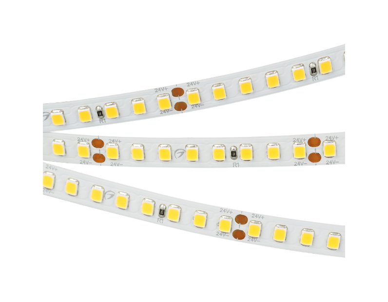 Лента Arlight RT 2-5000-50m 24V White6000 2x (2835, 160 LED/m, LUX) 12 Вт/м, IP20 024550(1)