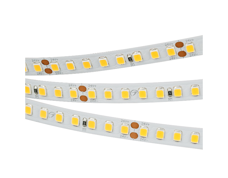 Лента Arlight RT 2-5000 24V White6000 2x (2835, 160 LED/m, LUX) 12 Вт/м, IP20 024534(1)