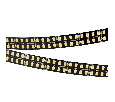 Лента Arlight RT-5000-2835-320 24V Warm2700 (BLACK 15mm, 24W/m, IP20) 032611