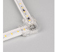 Коннектор угловой для ленты Arlight ARL-50000PV (15.5x6mm) прозрачный пластик 027062