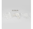 Коннектор угловой для ленты Arlight ARL-50000PV (15.5x6mm) прозрачный пластик 027062