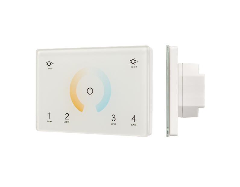 Панель Arlight Sens SMART-P81-MIX White (230V, 4 зоны, 2.4G) IP20 Пластик 028400
