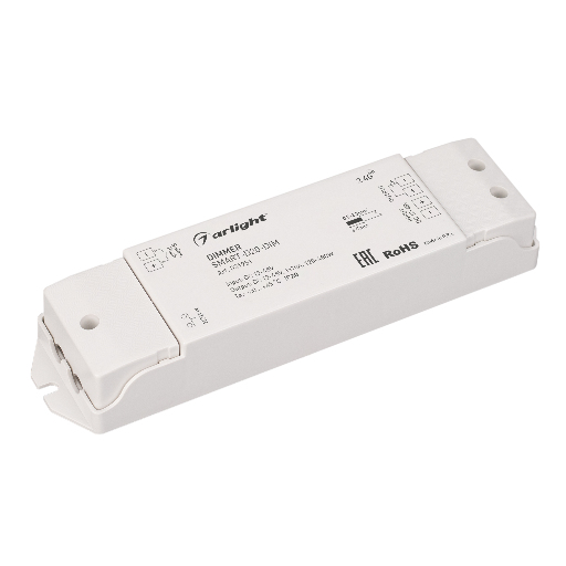 Диммер Arlight SMART-D20-DIM (12-48V, 1x10A, 2.4G) IP20 Пластик 031951