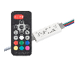 Контроллер Arlight ARL-FINE-RGB Black (5-24V, 3x2A, RF ПДУ 18кн) IP20 Пластик 027197