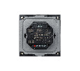 Панель Arlight SMART-P99-DIM-G-IN Black (230V, 1.5A, 0/1-10V, Rotary, 2.4G) Стекло 028433