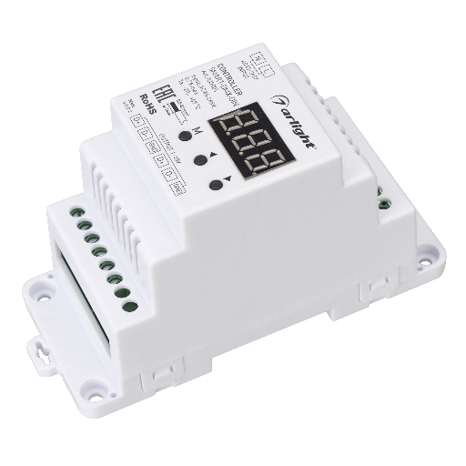 Контроллер Arlight SMART-DMX-DIN (230V, 2.4G) IP20 Пластик 033005