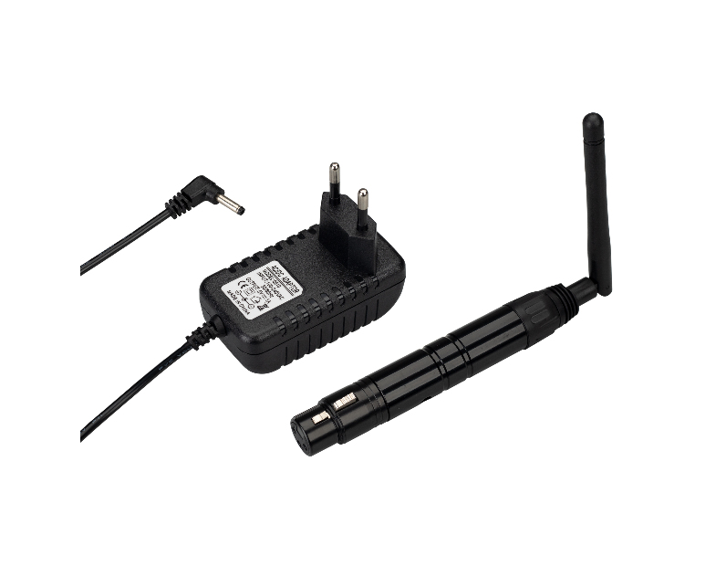 Усилитель Arlight SMART-DMX-Receiver Black (5V, XLR3 Male, 2.4G) IP20 Металл 028417