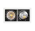Светильник Arlight CL-KARDAN-S283x152-2x25W Day4000 (WH-BK, 30 deg) IP20 Металл 027924