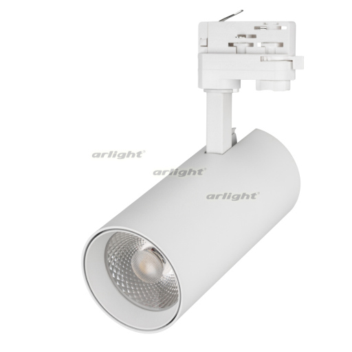 Светильник Arlight LGD-GERA-4TR-R90-30W White6000 (WH, 24 deg, 230V) IP20 Металл 023959(1)