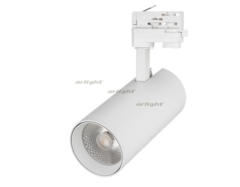 Светильник Arlight LGD-GERA-4TR-R90-30W White6000 (WH, 24 deg, 230V) IP20 Металл 023959(1)