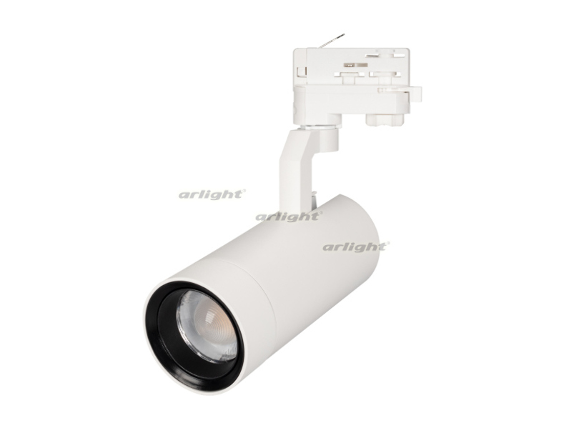Светильник Arlight LGD-GELIOS-4TR-R80-30W White6000 (WH, 20-60 deg, 230V) IP20 Металл 031223