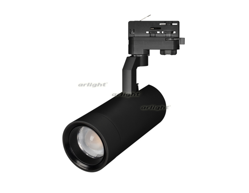 Светильник Arlight LGD-GELIOS-4TR-R80-30W White6000 (BK, 20-60 deg, 230V) IP20 Металл 031226