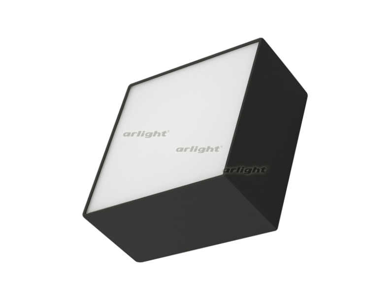 Светильник Arlight SP-QUADRO-S120x120-12W Warm3000 (BK, 120 deg, 230V) IP40 Металл 029474(1)
